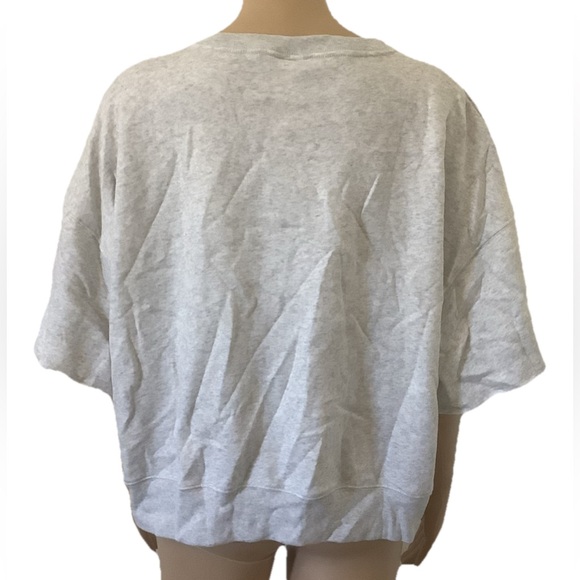 PINK BY Victoria’s Secret Sweatshirt Women’s XL, Short Sleeve, fleece new - Picture 10 of 12